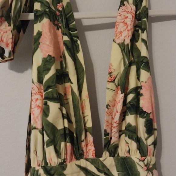 Agua Bendita peony print romper - Picture 5 of 8
